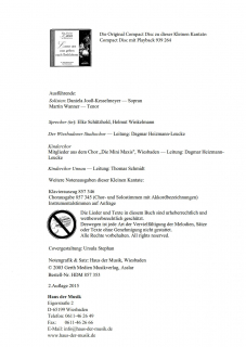 Lasset uns nun gehen nach Bethlehem Partitur