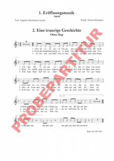 Suleilas erste Weihnacht - Chorpartitur mit Klavierbegleitung)