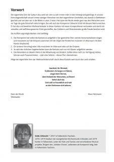 Die Weihnachtsbotschaft - (Partitur)