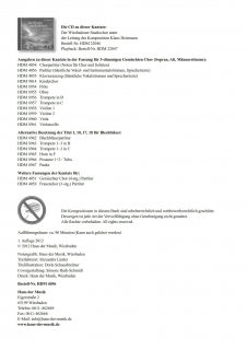 Das Wunder von Bethlehem - (Partitur 3-st.)