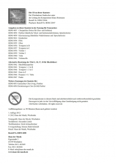 Das Wunder von Bethlehem - (Partitur FCh)