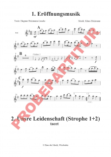 Der Stern von Bethlehem Flöte 1+2