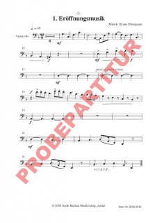 Suleilas erste Weihnacht - (Violoncello)