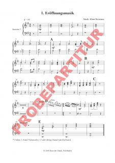 Eine zündende Idee - (Streicher)