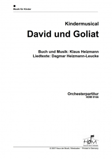 David+Goliat - (Orchesterpartitur)