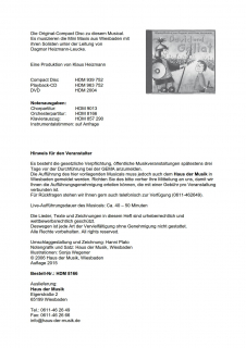 David+Goliat - (Orchesterpartitur)