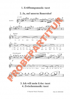 Der verlorene Sohn - (Querflöte)