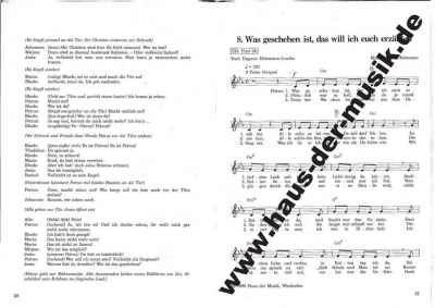 Das Geheimnis von Zelle 10 (Chorpartitur)
