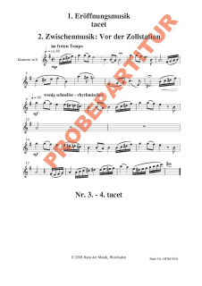 Zachäus Zastermann - (Klarinette in B)