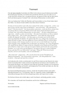 Der barmherzige Samariter - (Partitur)