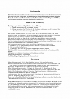 Das Geheimnis der Heiligen Nacht - (1 - Kinderchorpartitur)