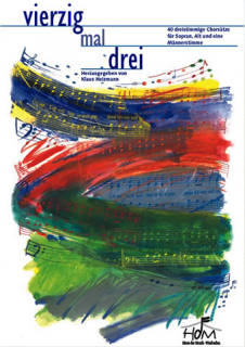 Vierzig mal drei - (Chorpartitur)