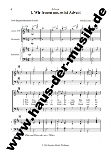 Vierzig mal drei - (Partitur)