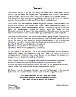 Gott sei Dank (Klavierauszug)