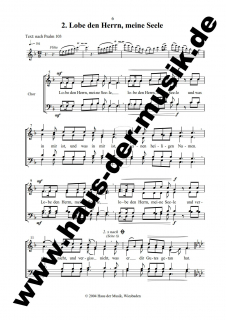 David - König, Sänger und Poet - (Chorpartitur)