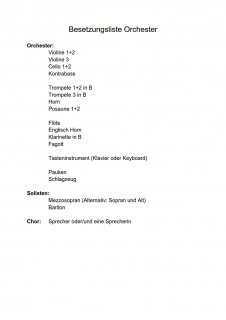 Israel Schalom - (Partitur)