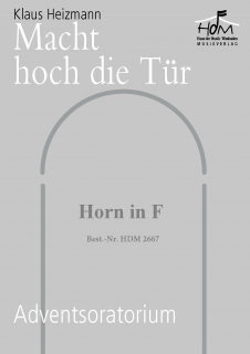 Macht hoch die Tür - (Horn in F)