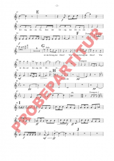 Macht hoch die Tür - (Horn in F)