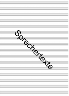 Macht hoch die Tür - (Sprechertexte)