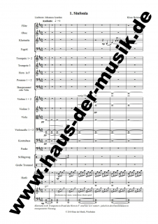 Jerusalem Schalom - (Orchesterpartitur)