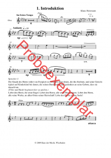 David - König, Sänger und Poet - (Oboe)