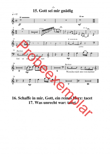 David - König, Sänger und Poet - (Englisch Horn)