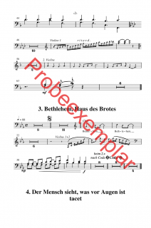 David - König, Sänger und Poet - (Posaune 1-2)