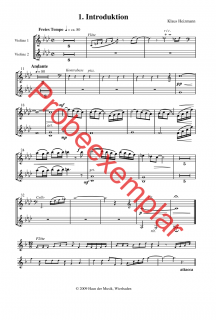 David - König, Sänger und Poet - (Violine 1 + 2)