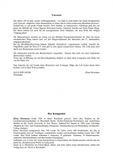 Alles, was atmen kann - Chorpartitur