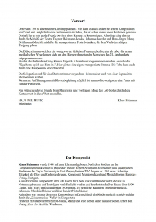 Alles, was atmen kann - Klavierauszug