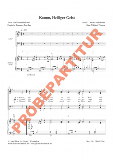 Komm, Heiliger Geist (GCh)
