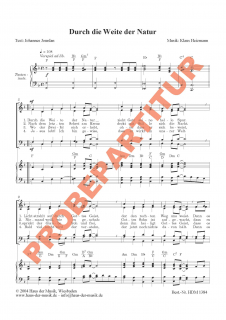 Durch die Weite der Natur (GCh) Durch die Weite der Natur (GCh)