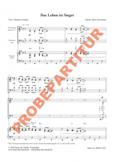 Das Leben ist Sieger (GCh)