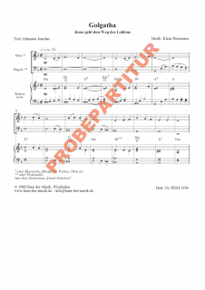 Golgatha (Jesus geht den Weg des Leidens) (GCh)