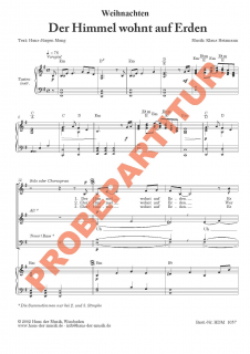 Der Himmel wohnt auf Erden (GCh) Der Himmel wohnt auf Erden (GCh)