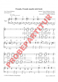 Freude, Freude macht sich breit (GCh)