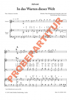 In das Warten dieser Welt (GCh) In das Warten dieser Welt (GCh)