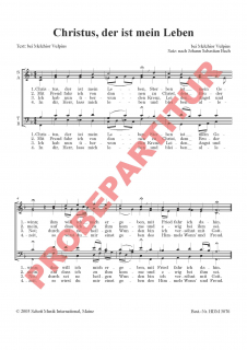 Christus, der ist mein Leben (GCh)