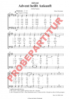 Advent heißt Ankunft (GCh) Advent heißt Ankunft (GCh)