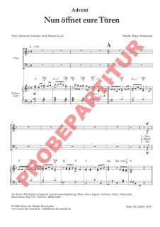 Nun öffnet eure Türen (GCh)