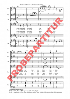 Advent heißt Ankunft (Orchesterpartitur FCh)