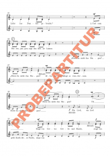 Kleines Lamm, sagt der Nachtwind (Chorpartitur FCh)