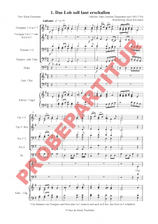 Soli Deo Gloria - (Partitur)