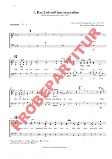 Zwanzig mal drei - (Chorpartitur)