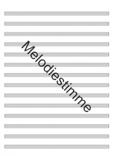 Vierzig mal drei - (Instrumentalstimme)