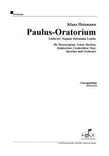 Paulus-Oratorium - Chorpartitur