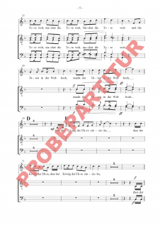 Machet die Tore weit - Chorpartitur (MCh)