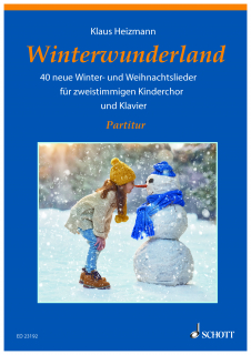 Winterwunderland - Partitur