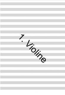 JERUSALEM Die Heilige Stadt - 1. Violine