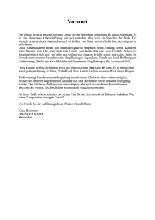 Singet dem Herrn Partitur Frauenchor